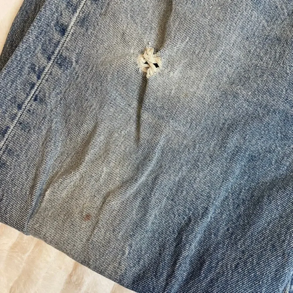 Levis 501xx Vintage 90s Blue Straight Leg Jeans Made in USA 38x32 1995